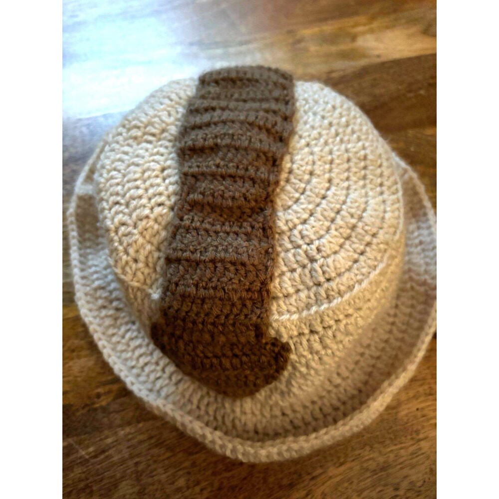 Appa Avitar hand, crocheted bucket hat